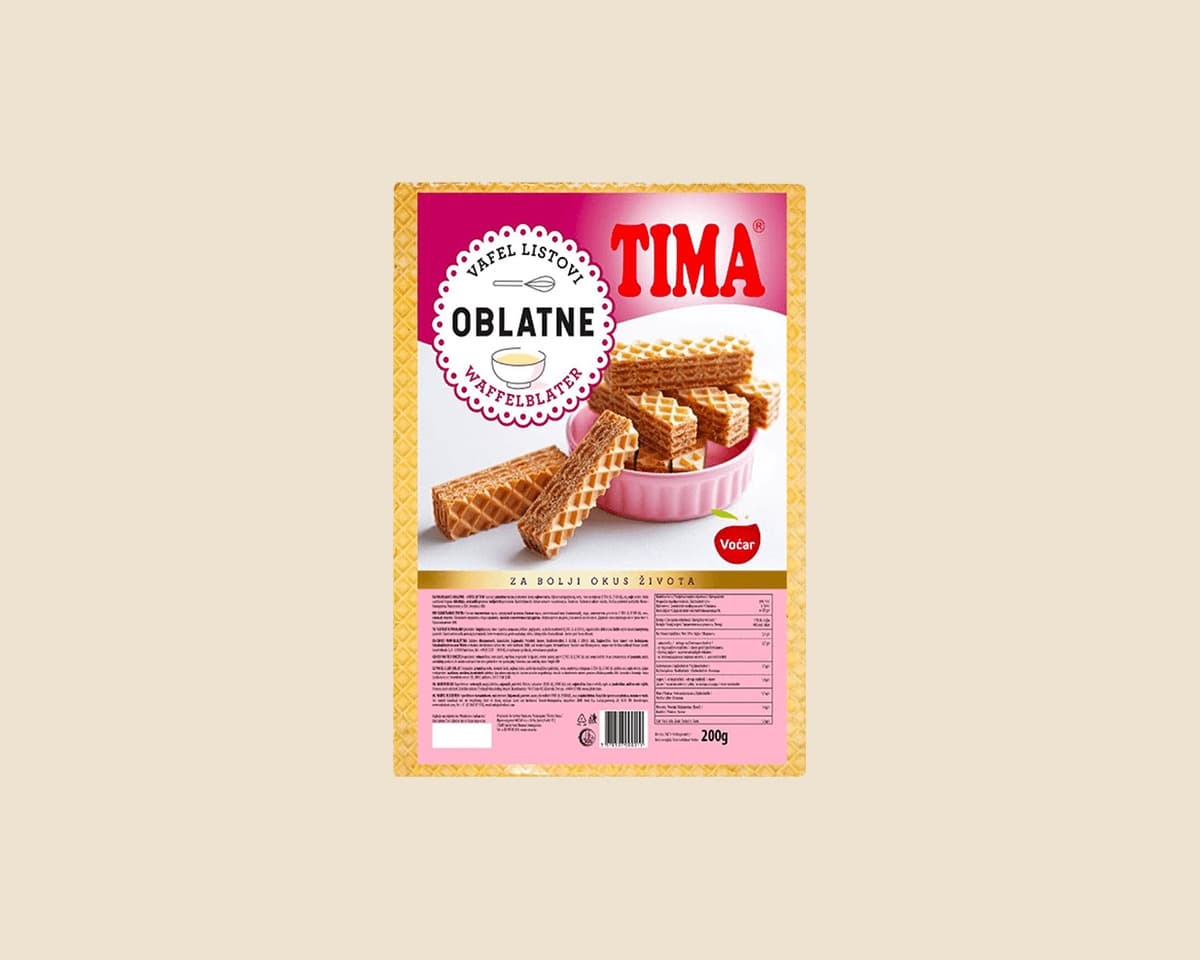 Pakovanje Tima oblatne