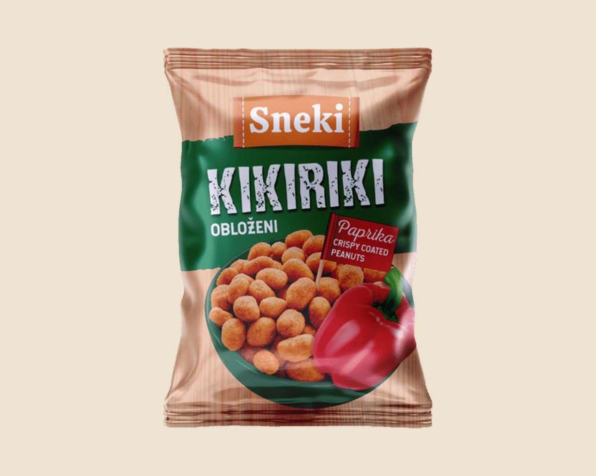 Pakovanje Sneki kikiriki, slani i prženi