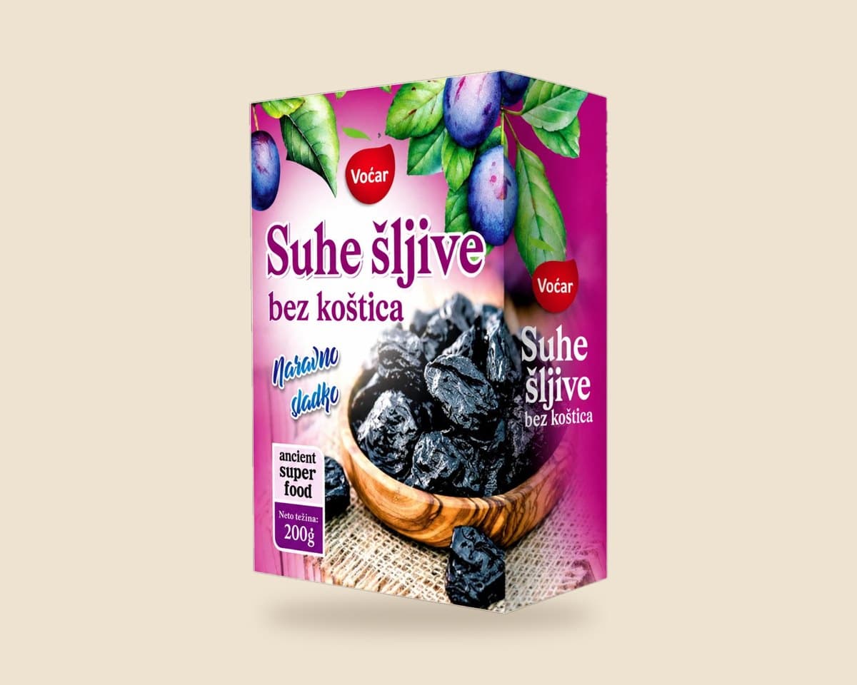 Pakovanje Čoko šljiva