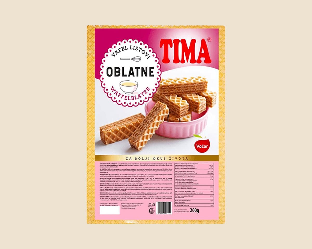 Pakovanje Tima oblatne