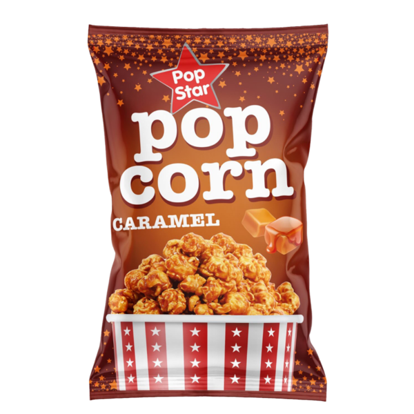 Popcorn CARAMEL 100 g., pakiranje 20 kom/karton